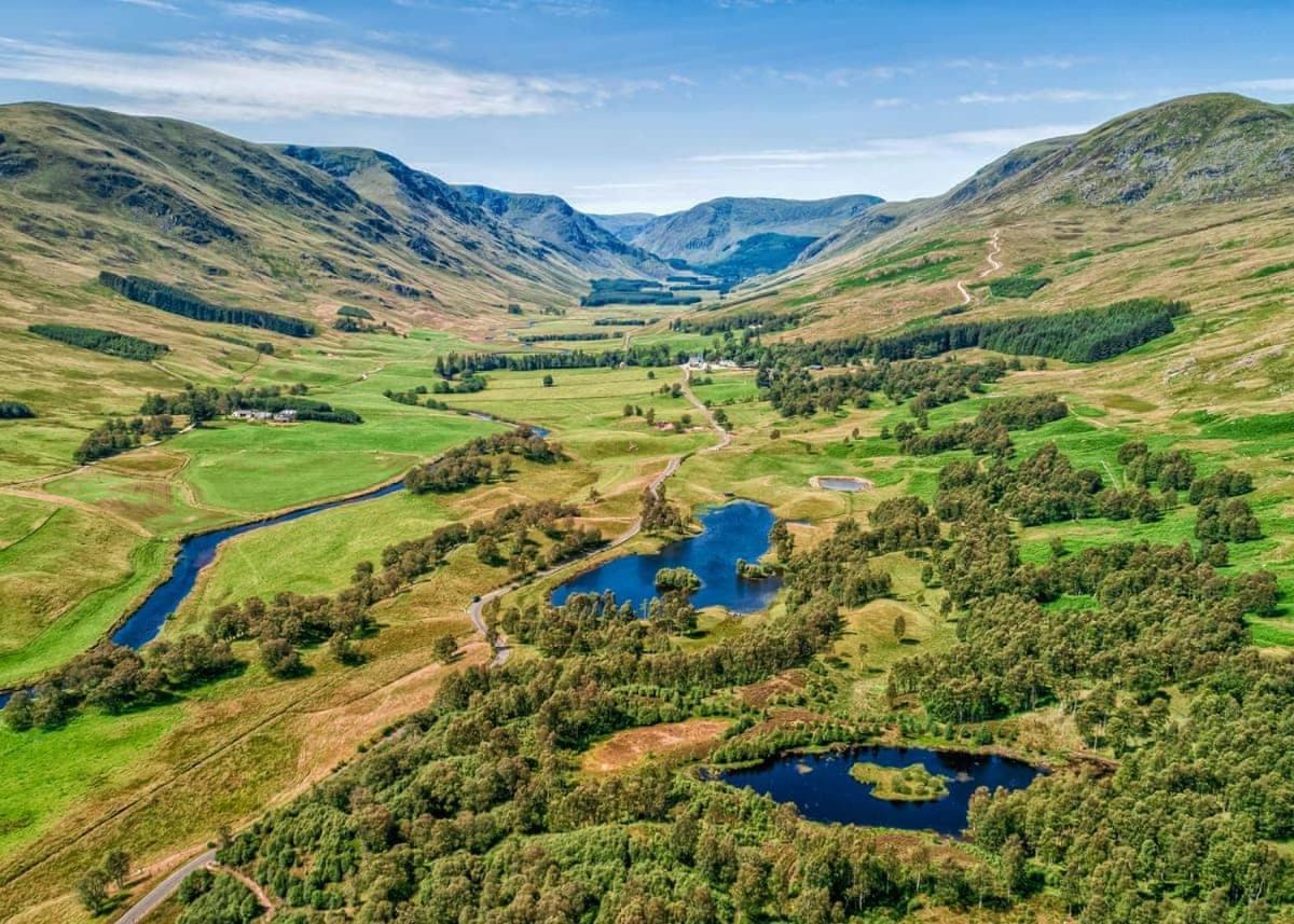 Glen Clova Lodges Inchmill Eksteriør billede